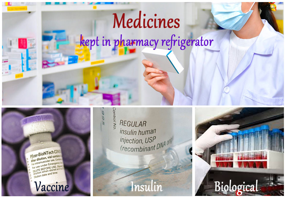 medicines need keeping in pharmacy refrigerator for medication